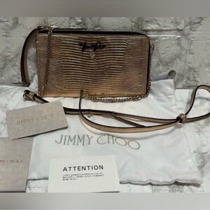 Rare JimmyChoo crossbody wristlet
